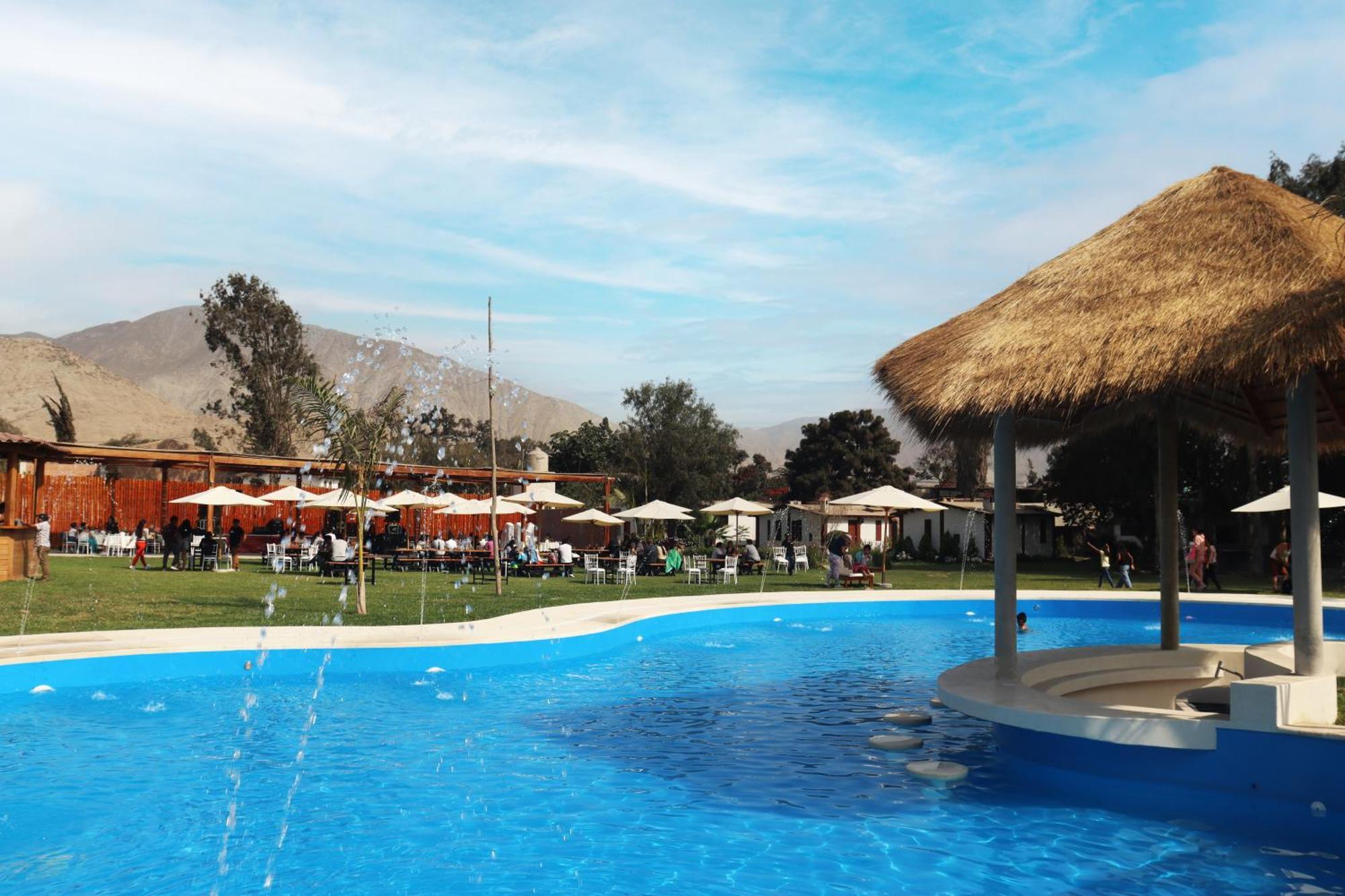 Los Andes - Restaurant & Bungalows Cieneguilla Dış mekan fotoğraf
