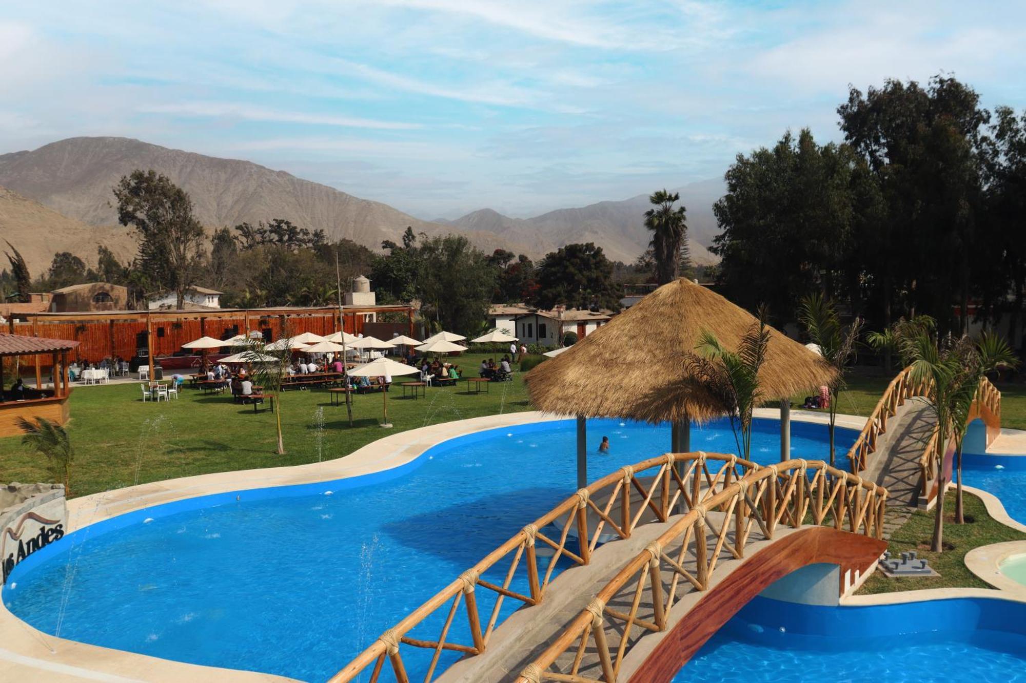 Los Andes - Restaurant & Bungalows Cieneguilla Dış mekan fotoğraf