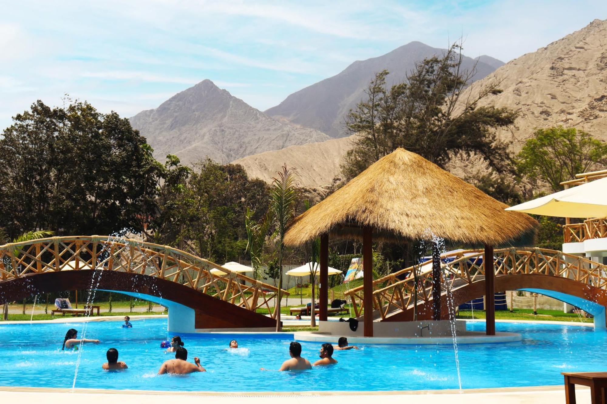 Los Andes - Restaurant & Bungalows Cieneguilla Dış mekan fotoğraf